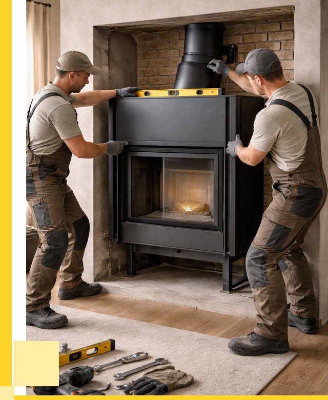 Установка каминных топок в Самаре под ключ от 18191 р. | ЭриданСмр