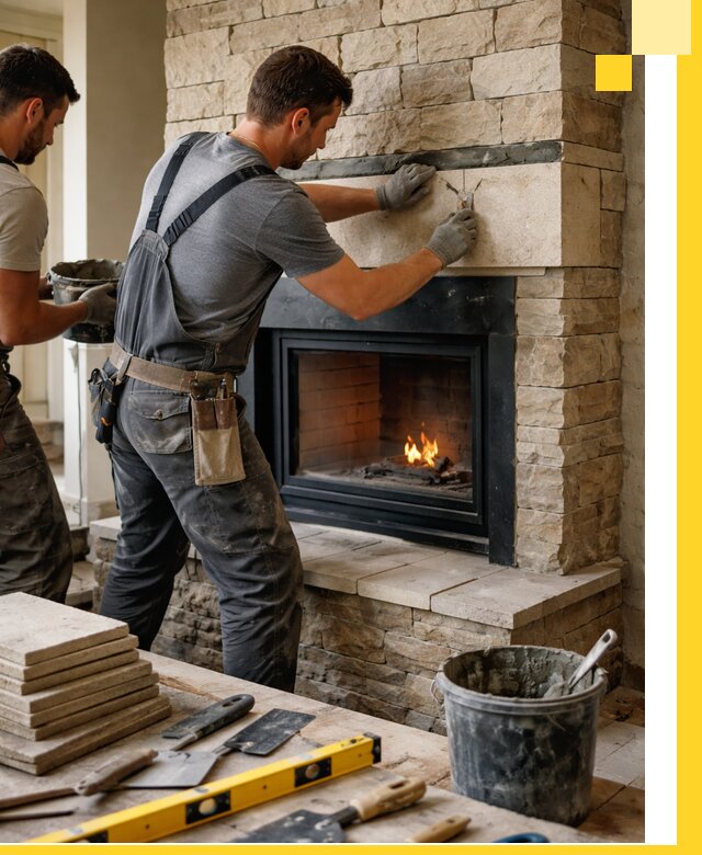 Проектирование и установка открытых каминов в Самаре