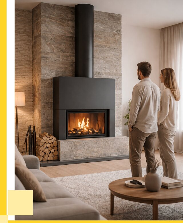 Закрытые камины под ключ в Самаре от 121272 р., ЭриданСмр