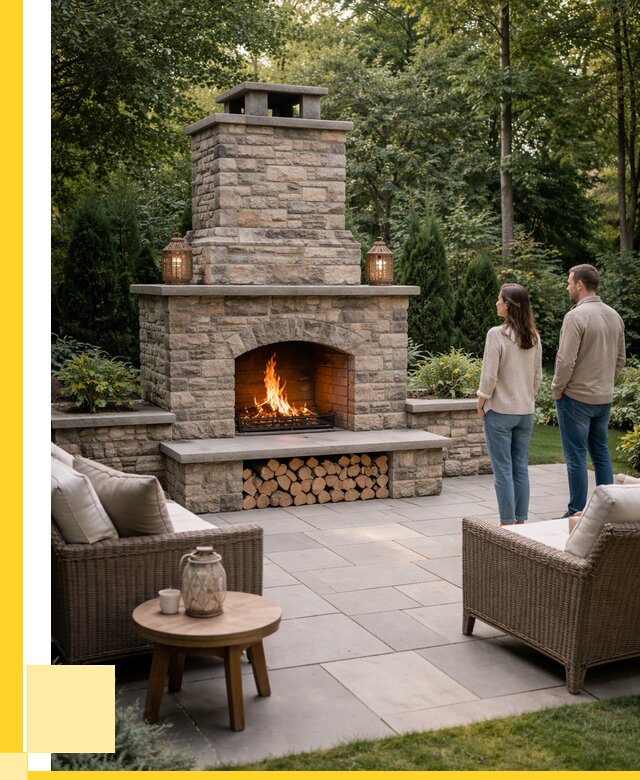 Уличные камины из кирпича в Самаре от 151590 р. | ЭриданСмр