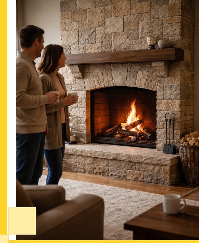 Каменные камины на заказ в Самаре от 181908 р. | ЭриданСмр