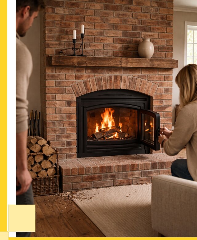 Кирпичные камины под ключ в Самаре от 151590 р. | ЭриданСмр