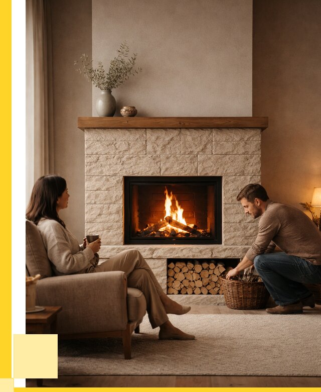 Камины для дома в Самаре под ключ от 151590 р. | ЭриданСмр