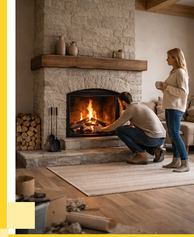 Камины для загородного дома в Самаре от 353710 р., ЭриданСмр