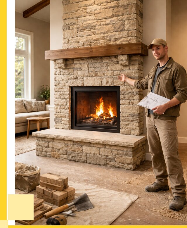 Камины под ключ в Самаре от 181908 р. | ЭриданСмр — установка