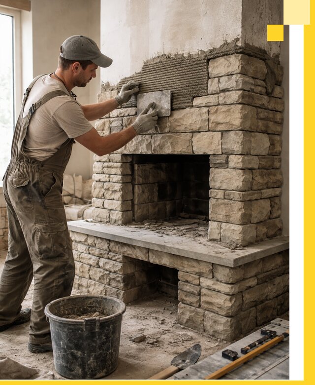 Строительство каминов под ключ в Самаре от проектирования до монтажа