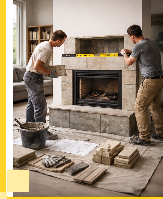 Монтаж каминов и установка в Самаре от 45477 р. | ЭриданСмр