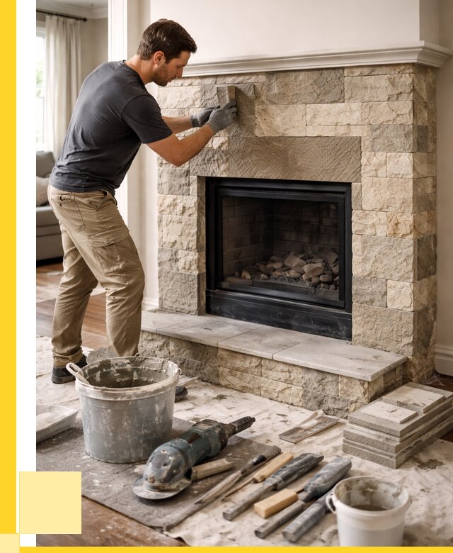 Ремонт каминов и печей в Самаре от 15159 р. | ЭриданСмр