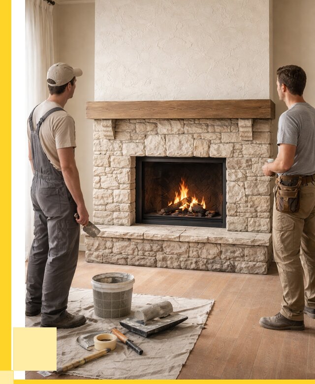 Отделка каминов в Самаре от 6569 р. под ключ | ЭриданСмр