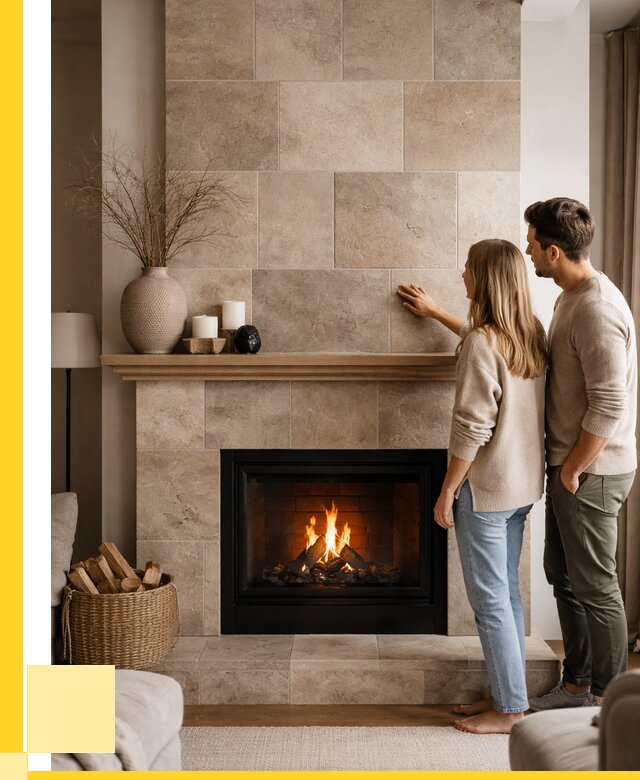 Облицовка каминов керамогранитом в Самаре от 4548 р. | ЭриданСмр