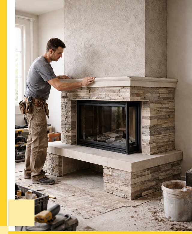 Изготовление каминов под ключ в Самаре от 151590 р. | ЭриданСмр