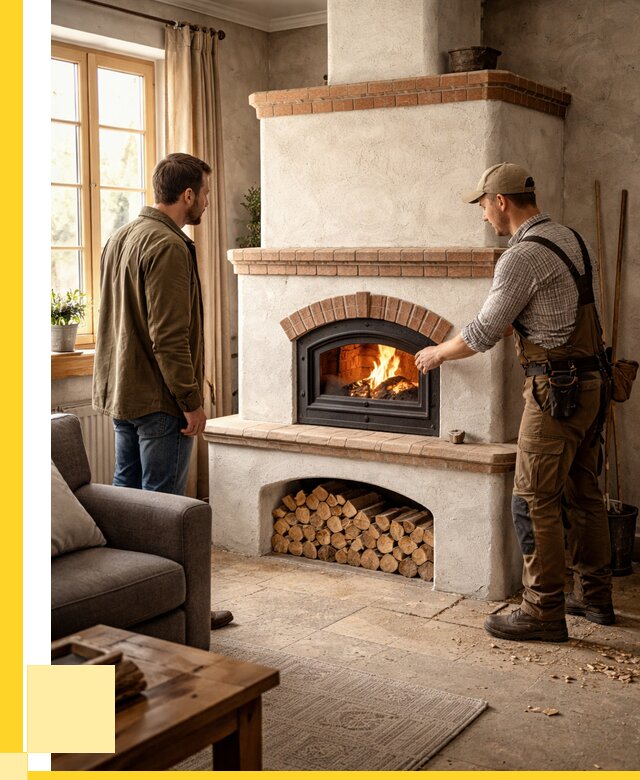 Печи камины в Самаре: кирпичные, изразцовые от 60636 р. | ЭриданСмр