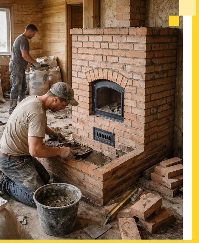 Профессиональное строительство печей в Самаре под ключ