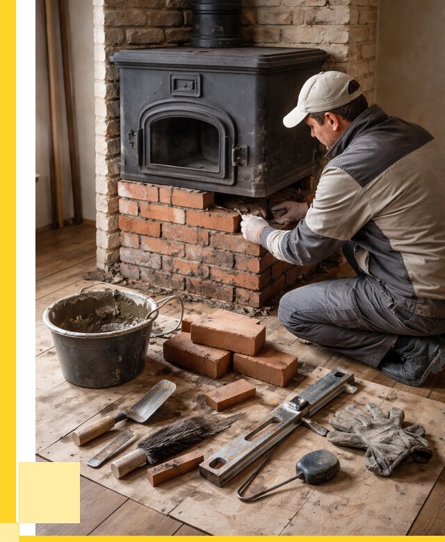 Ремонт печей в Самаре от 12127 р., услуги печника ЭриданСмр