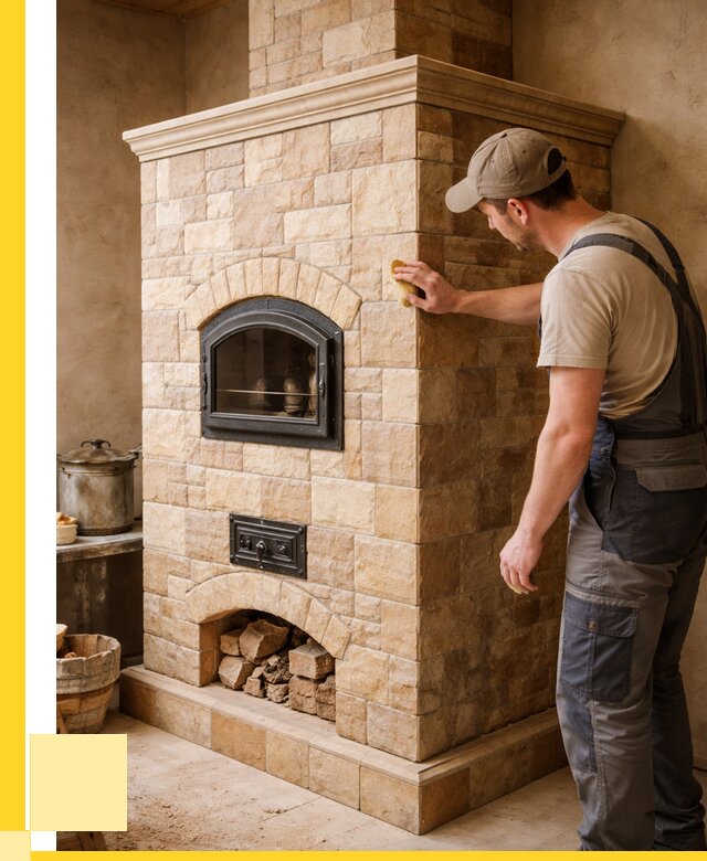 Облицовка печей в Самаре от 4548 р. под ключ | ЭриданСмр