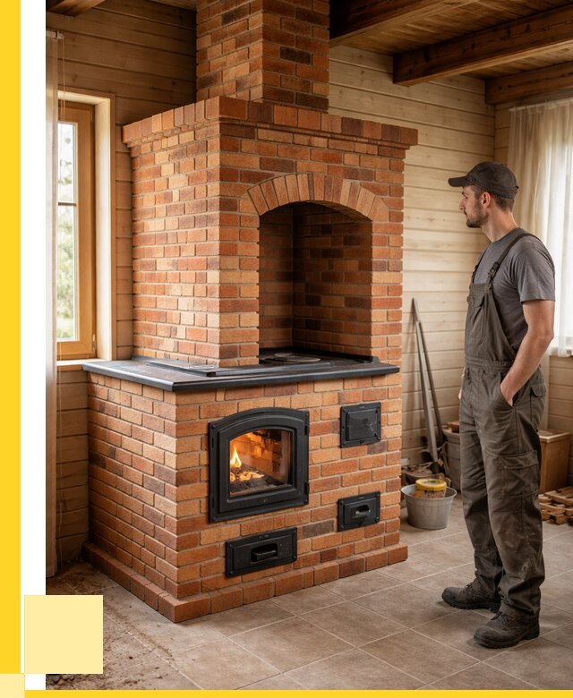 Кирпичные печи в Самаре: купить от 151590 р. | ЭриданСмр