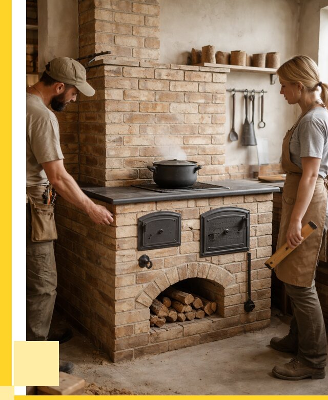 Варочно отопительные печи в Самаре от 90954 р. | ЭриданСмр