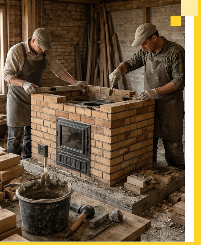 Изготовление и установка варочных печей под ключ в Самаре