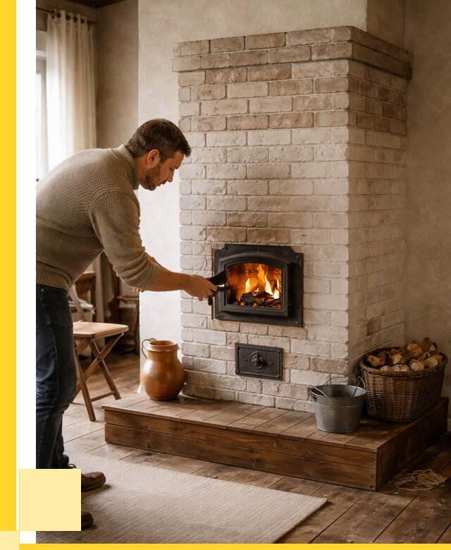 Печь голландка из кирпича в Самаре от 85901 р. | ЭриданСмр