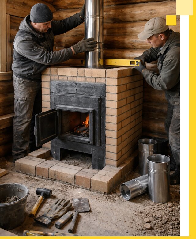 Проектирование, изготовление и установка банных печей в Самаре