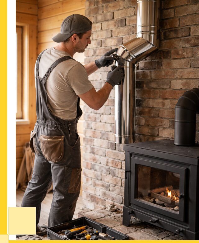 Монтаж дымоходов для печей в Самаре от 7580 р. | ЭриданСмр
