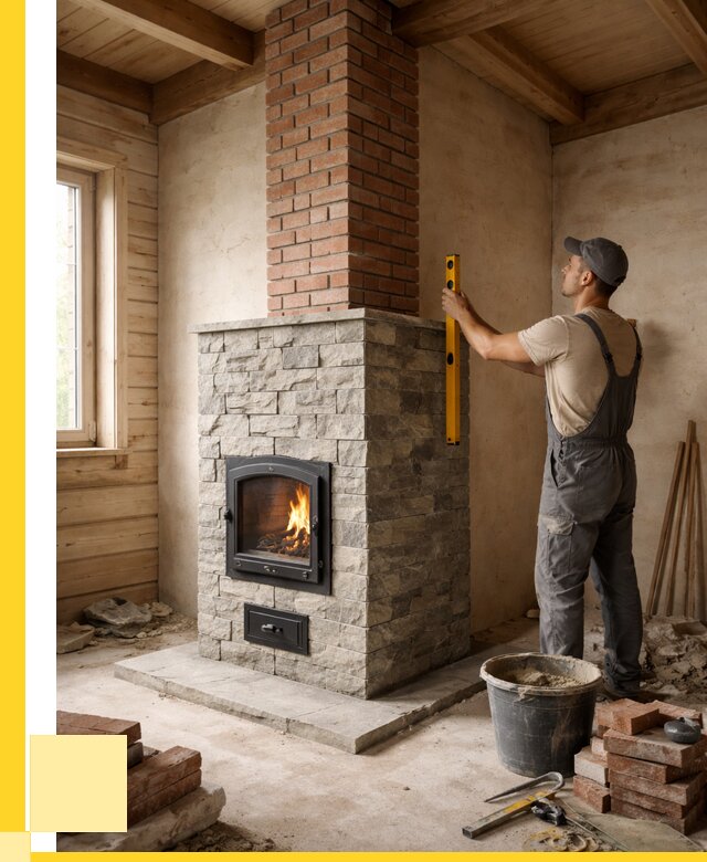 Печи и дымоходы под ключ в Самаре от 45477 р., ЭриданСмр