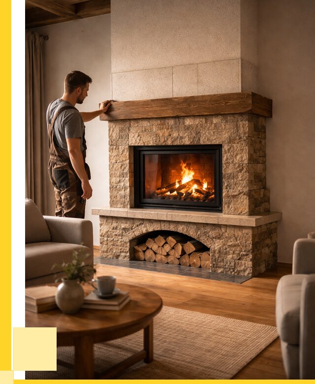 Печи камины для дома под ключ в Самаре от 55583 р. | ЭриданСмр