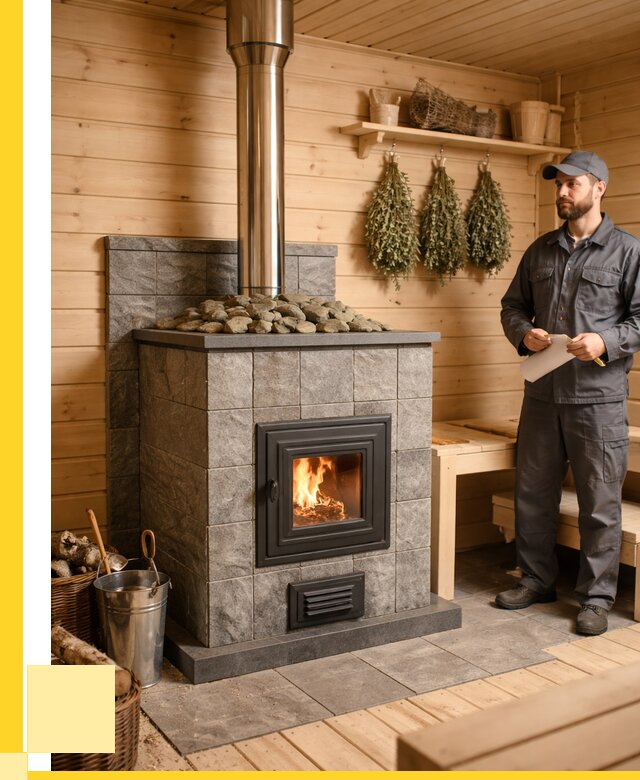 Печи для бани под ключ в Самаре от 121272 р. | ЭриданСмр