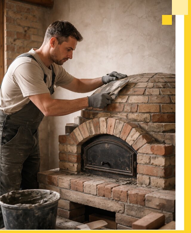 Изготовление и монтаж помпейских печей на заказ в Самаре