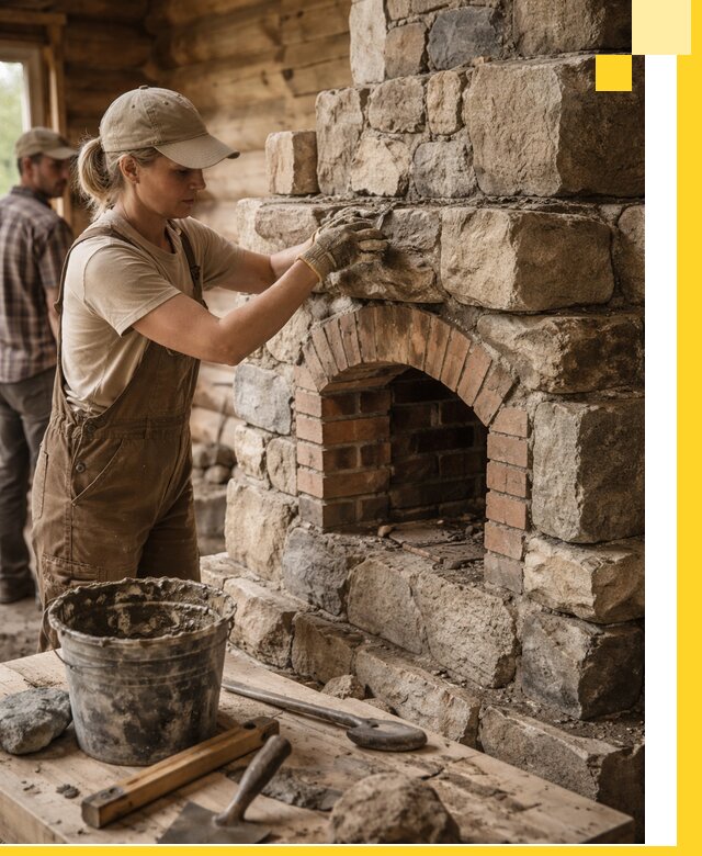 Каменные печи на заказ и монтаж в Самаре, долговечные решения