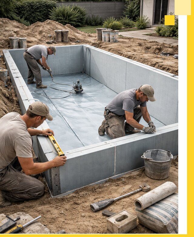 Профессиональный монтаж бассейнов под ключ в Самаре с гарантией