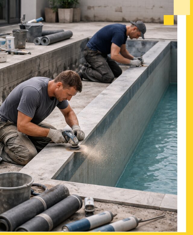 Профессиональный ремонт бассейнов под ключ в Самаре