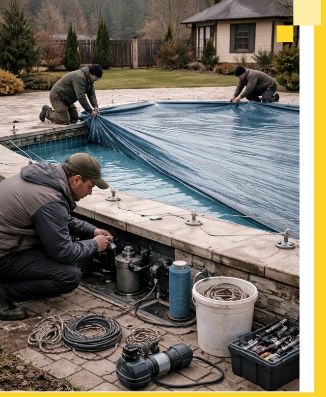 Консервация бассейнов в Самаре: подготовка к длительному хранению