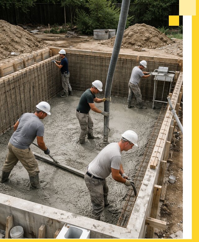 Строительство бетонных бассейнов под ключ в Самаре