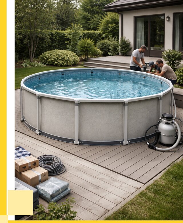 Купить каркасные бассейны в Самаре от 45477 р. | ЭриданСмр