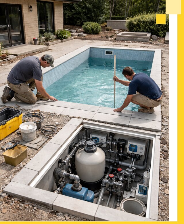 Строительство качественных домашних бассейнов под ключ в Самаре