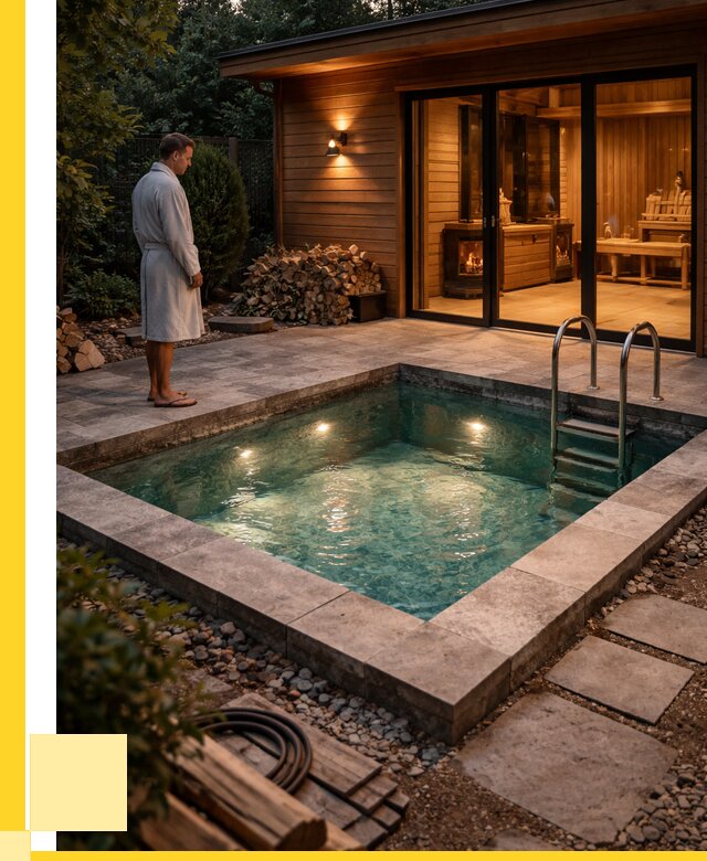 Бани с бассейном под ключ в Самаре от 96007 р. | ЭриданСмр