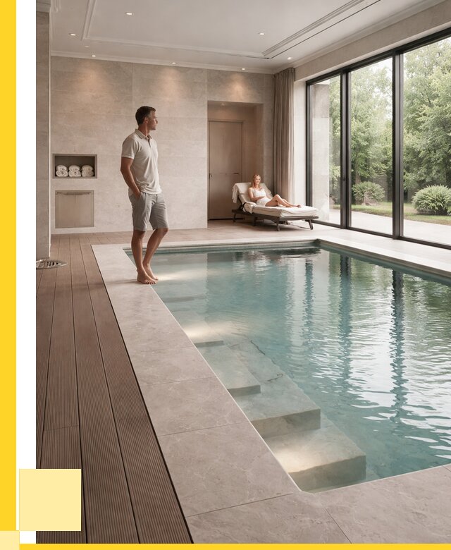 Бассейны в коттедже под ключ в Самаре от 1212720 р. | ЭриданСмр