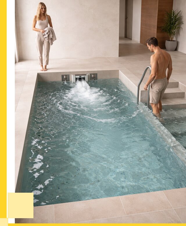 Бассейн с противотоком в Самаре от 252650 р. | ЭриданСмр