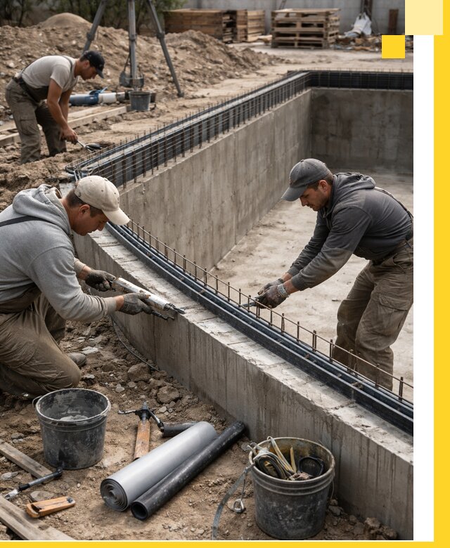 Качественный монтаж чаши бассейна в Самаре под ключ с гарантией