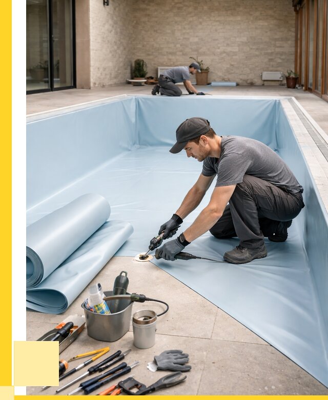 Пленка ПВХ для бассейнов в Самаре от 2527 р. | ЭриданСмр