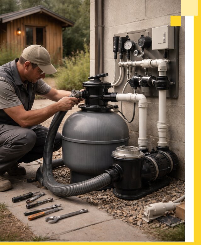 Продажа и монтаж фильтров и насосов для бассейнов в Самаре