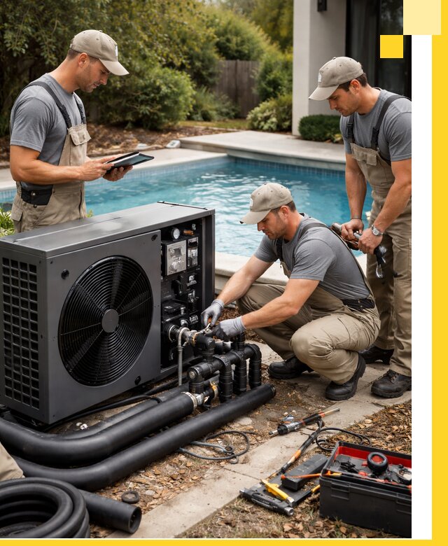 Проектирование и установка тепловых насосов для бассейнов в Самаре