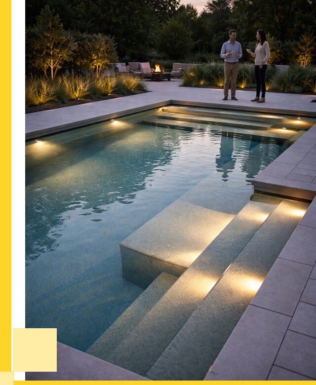 Освещение бассейнов в Самаре под ключ от 25265 р. | ЭриданСмр