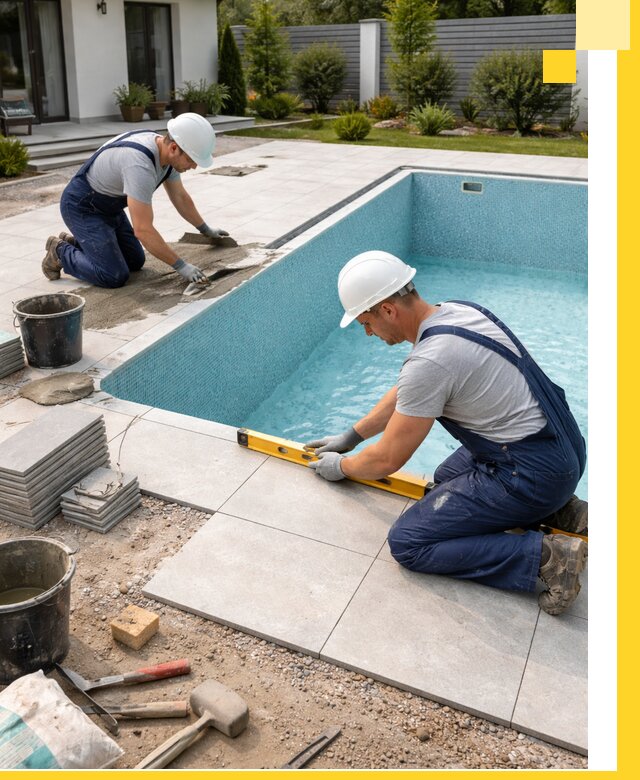 Строительство и монтаж плавательных бассейнов под ключ в Самаре