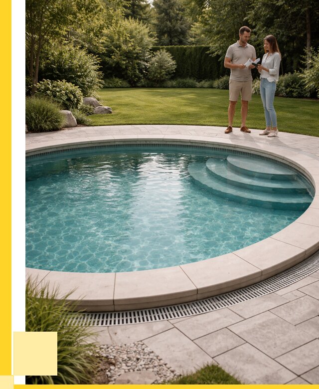 Круглые каркасные бассейны купить в Самаре от 252650 р. | ЭриданСмр