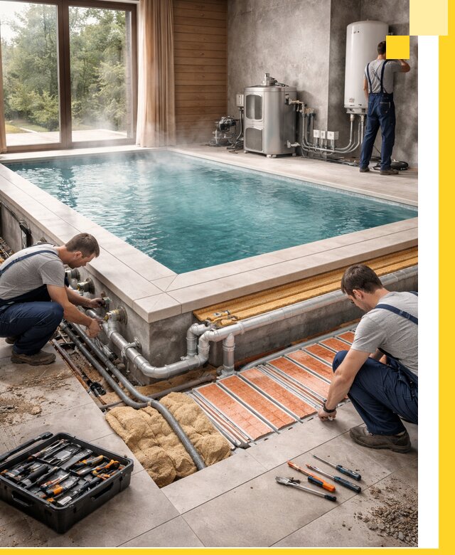 Проектирование и строительство тёплых бассейнов в Самаре