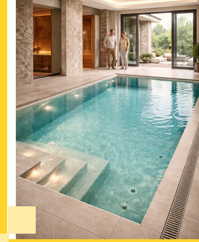 Бассейн во дворе в Самаре: проект, отделка от 1212720 р. | ЭриданСмр