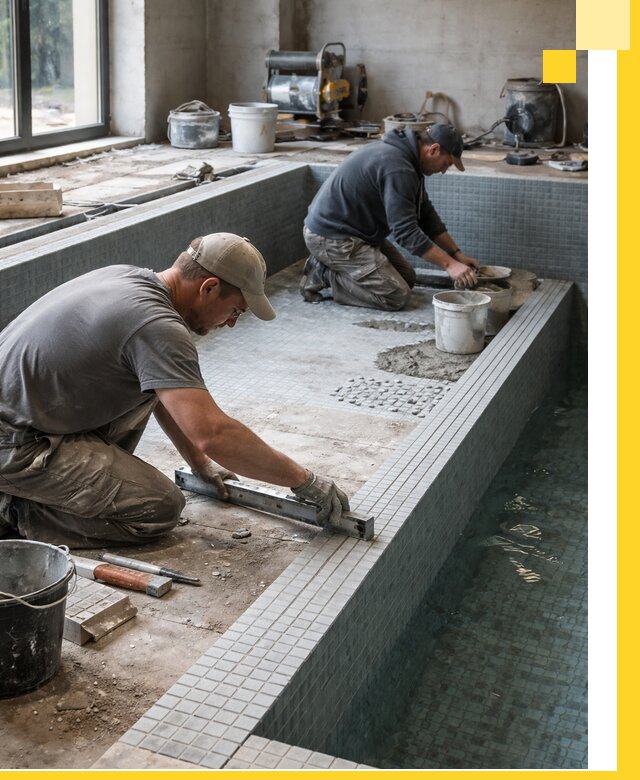 Строительство бассейна в частном доме в Самаре под ключ