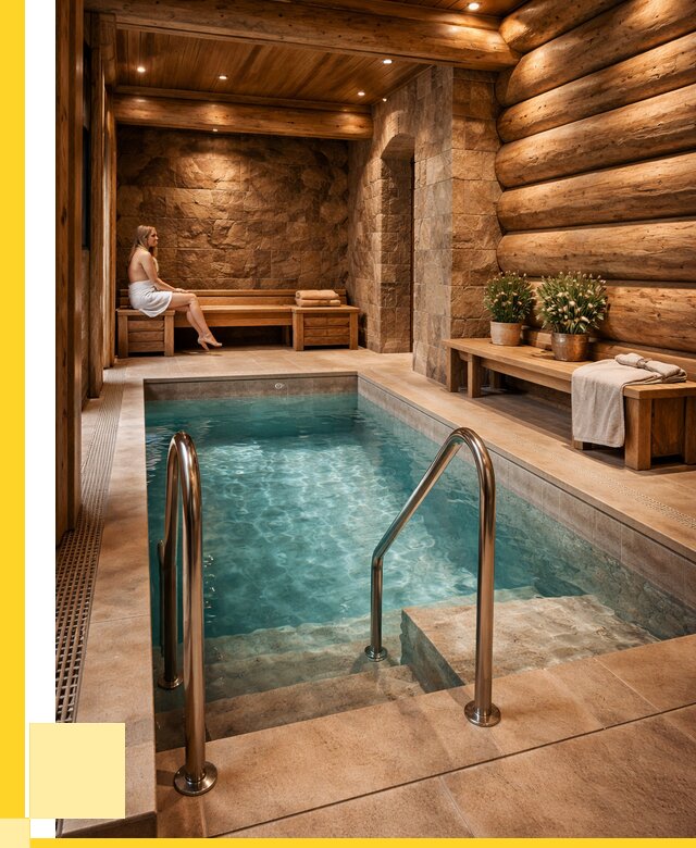 Аренда бани с бассейном в Самаре от 1515900 р. | ЭриданСмр